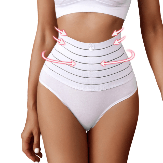 Women High Waist Shaping Brief With Waist Bands