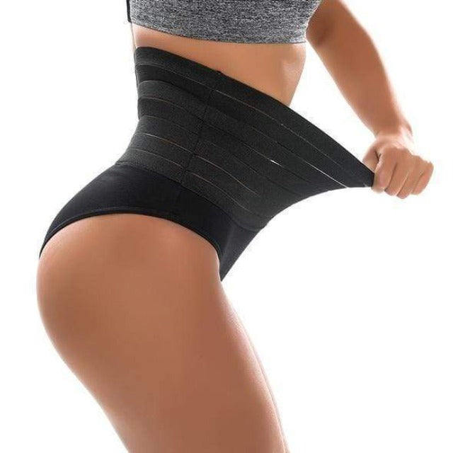 Women High Waist Shaping Brief With Waist Bands