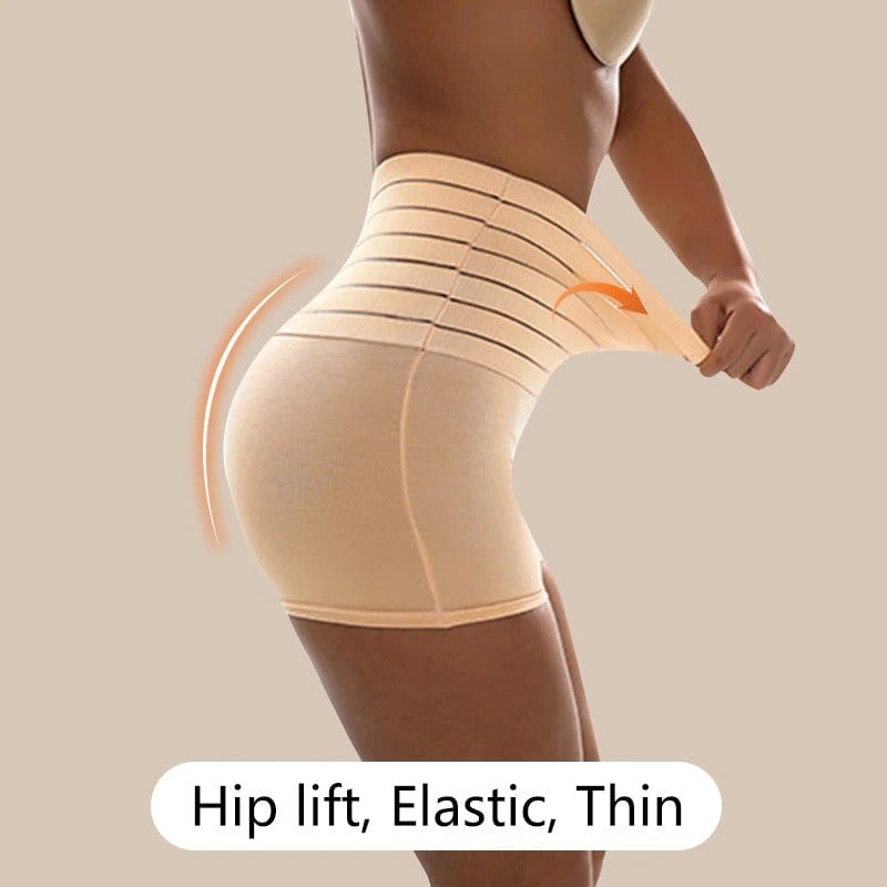 Women High Waist Shaping Short With Waist Bands