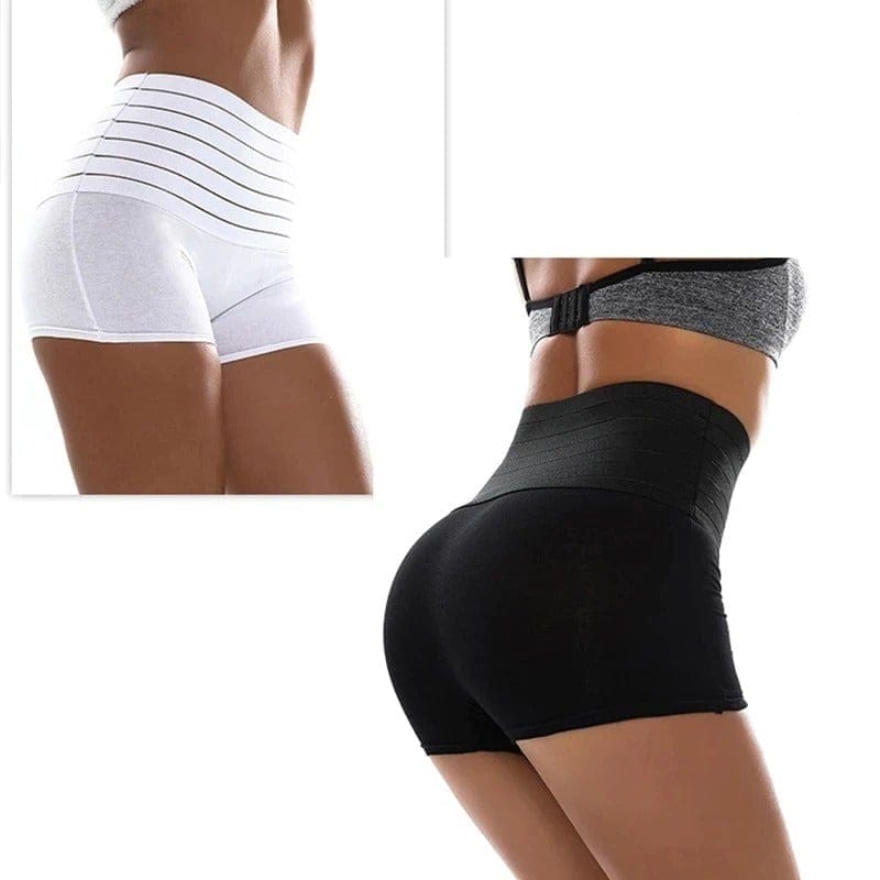 Women High Waist Shaping Short With Waist Bands