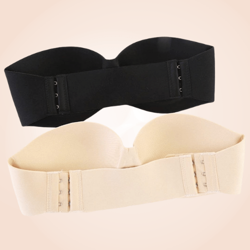 Women Multiway Push-Up Strapless Seamless Bra