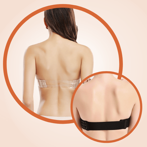 Women Multiway Push-Up Strapless Seamless Bra