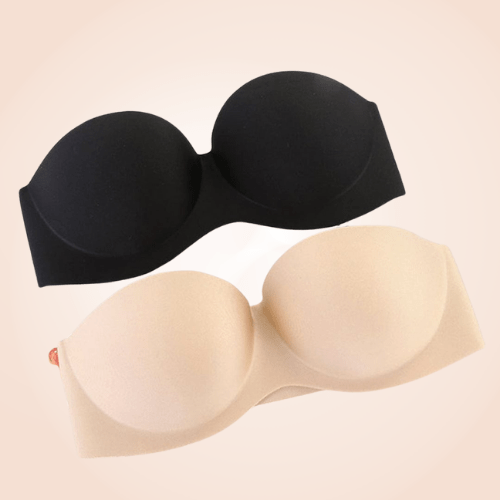 Women Multiway Push-Up Strapless Seamless Bra