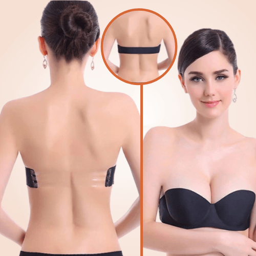Women Multiway Push-Up Strapless Seamless Bra