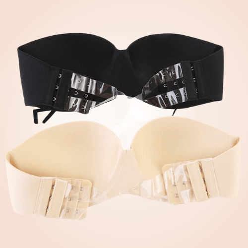 Women Multiway Push-Up Strapless Seamless Bra