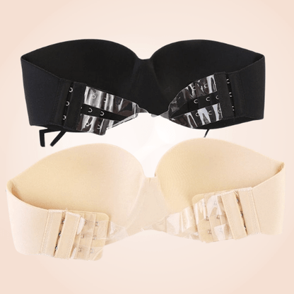 Women Multiway Push-Up Strapless Seamless Bra
