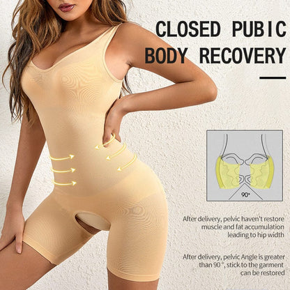 Women's Abdomen and Waist Pospartum Shaper Bodysuit