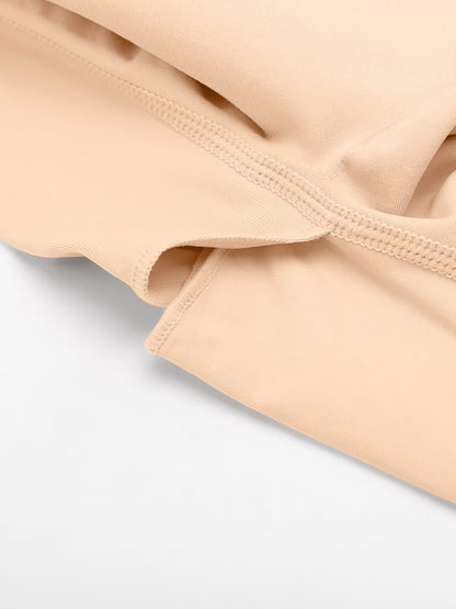 Invisible Zip Seamless Shapewear Bodysuit with Tummy Control