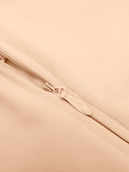 Invisible Zip Seamless Shapewear Bodysuit with Tummy Control