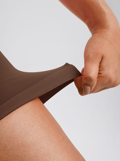 Invisible Zip Seamless Shapewear Bodysuit with Tummy Control