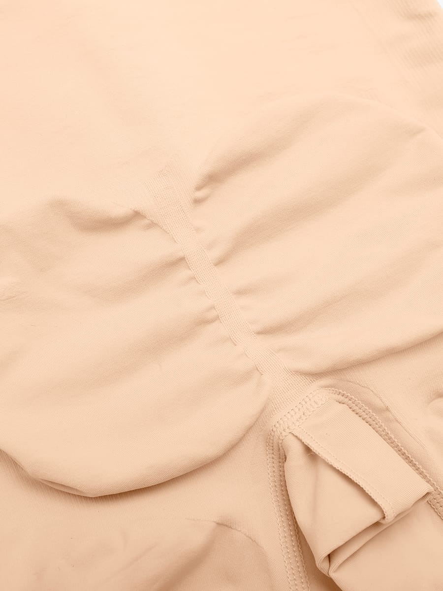 Invisible Zip Seamless Shapewear Bodysuit with Tummy Control