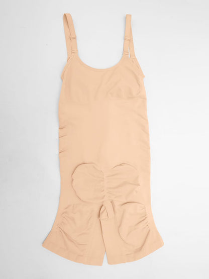 Invisible Zip Seamless Shapewear Bodysuit with Tummy Control