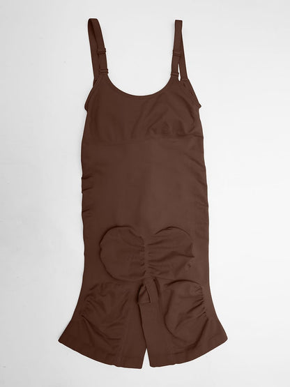 Invisible Zip Seamless Shapewear Bodysuit with Tummy Control