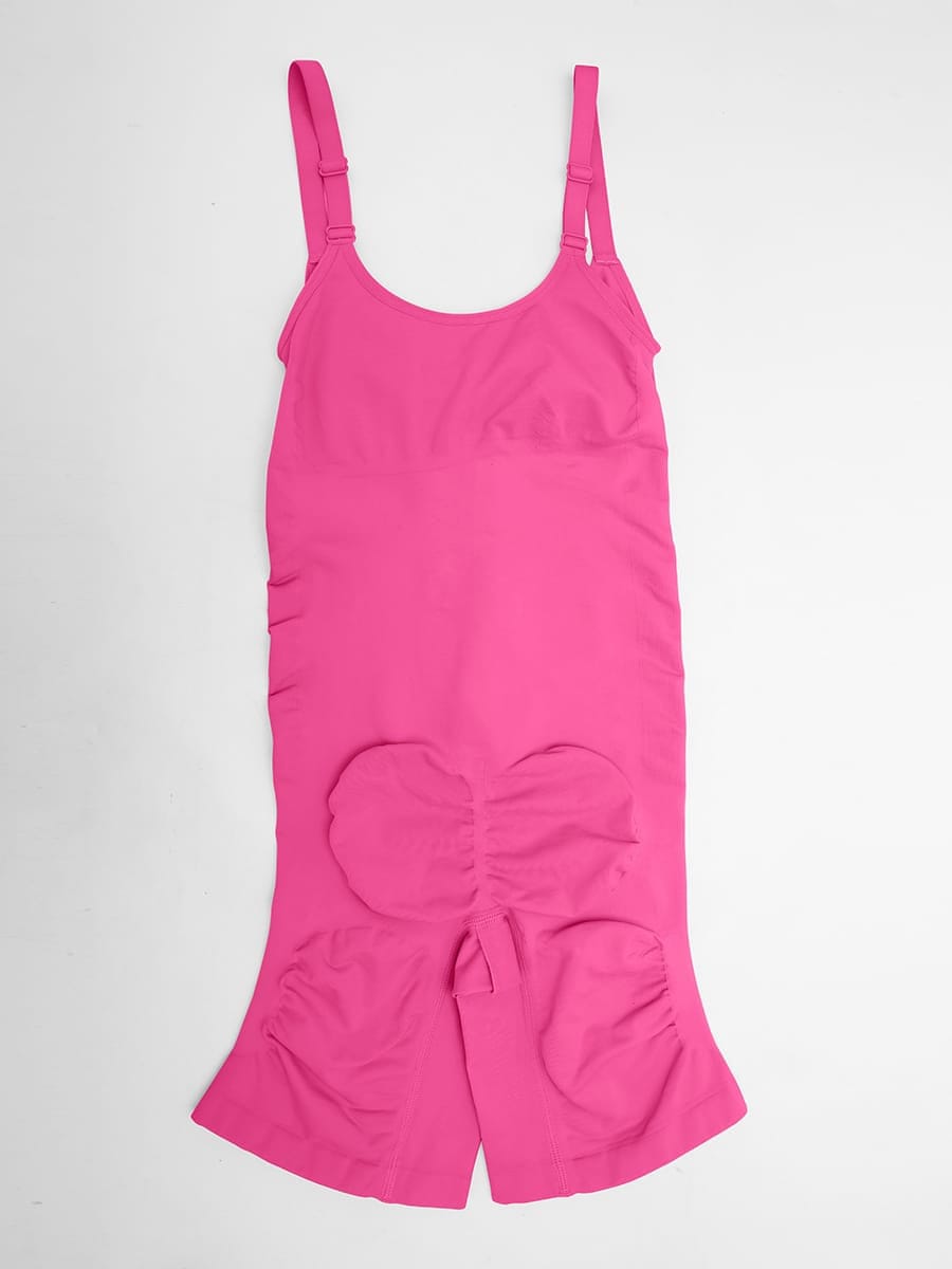 Invisible Zip Seamless Shapewear Bodysuit with Tummy Control