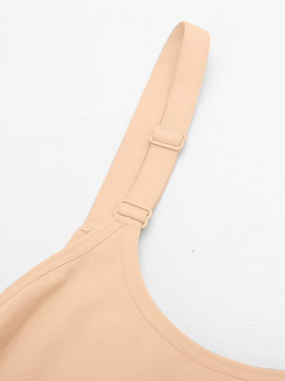 Invisible Zip Seamless Shapewear Bodysuit with Tummy Control
