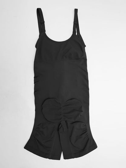 Invisible Zip Seamless Shapewear Bodysuit with Tummy Control