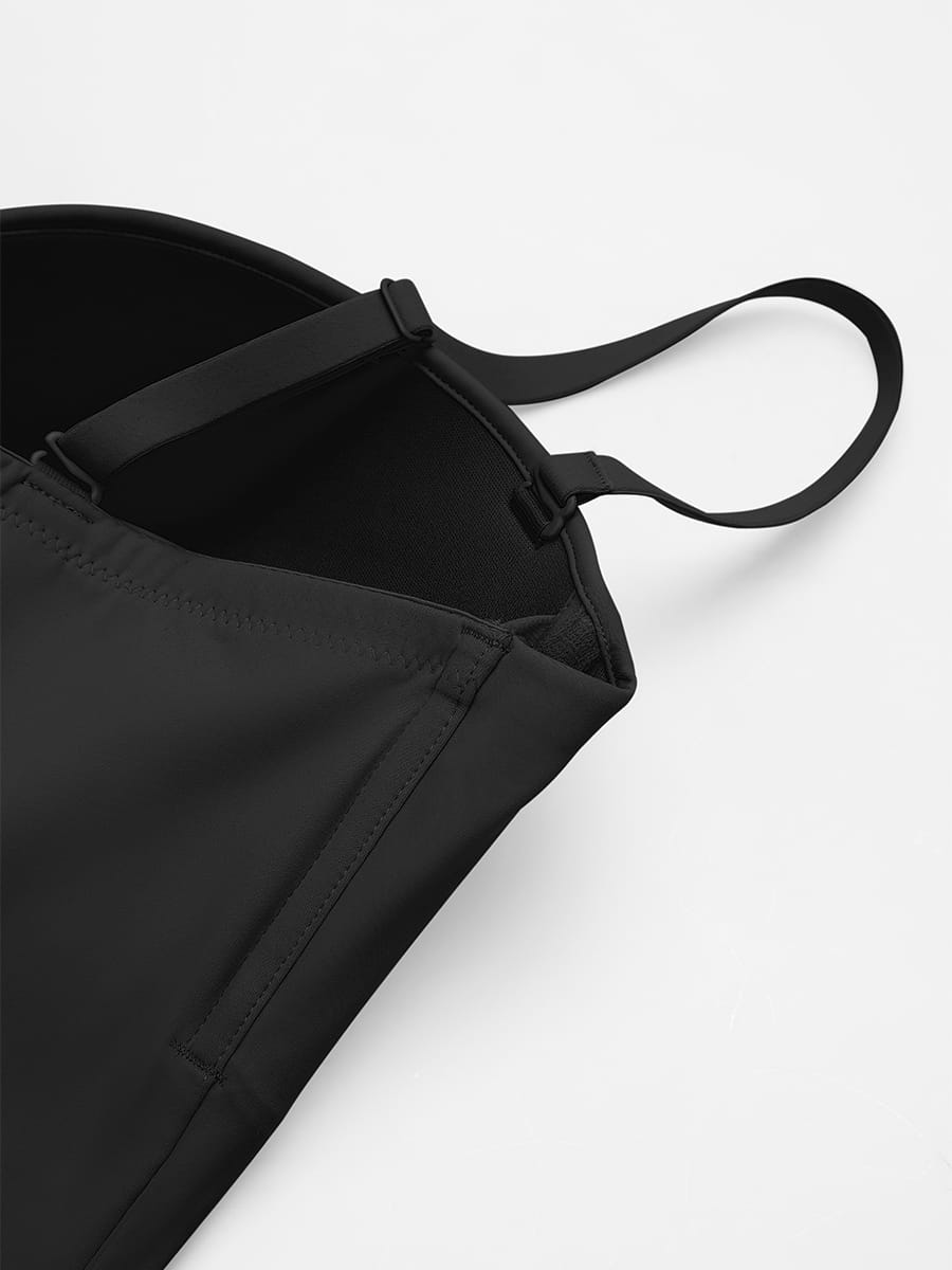 Seamless Underwire Half Cup Shapewear Bodysuit with Removable Pads