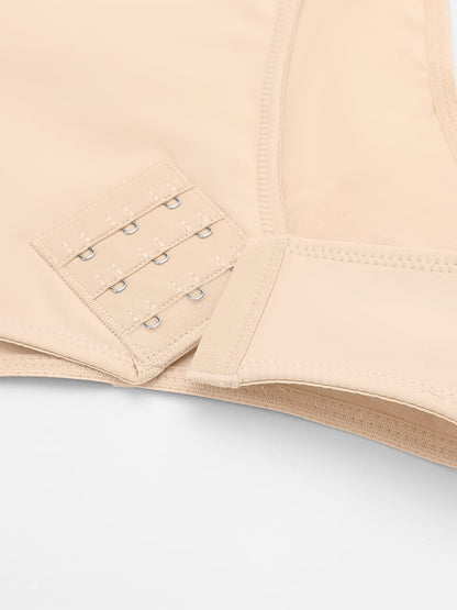 Seamless Underwire Half Cup Shapewear Bodysuit with Removable Pads