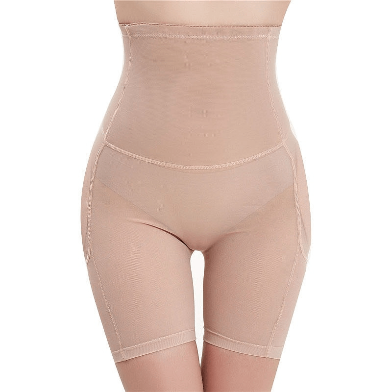 Women Seamless High Waisted Hips & Butt Enhancing Mesh Shaper short