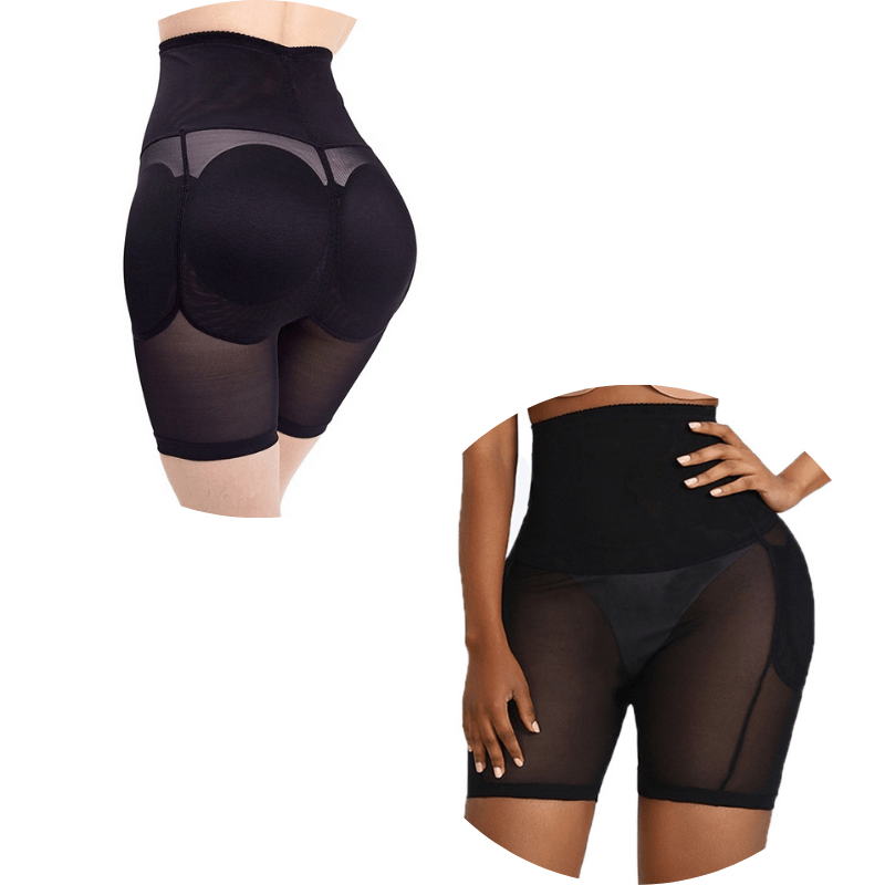 Women Seamless High Waisted Hips & Butt Enhancing Mesh Shaper short