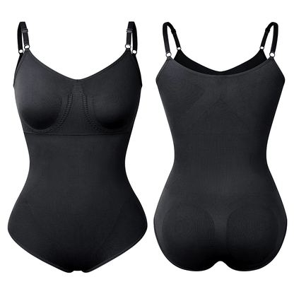 Women Full Body V Neck Tummy Control Shaper Bodysuit