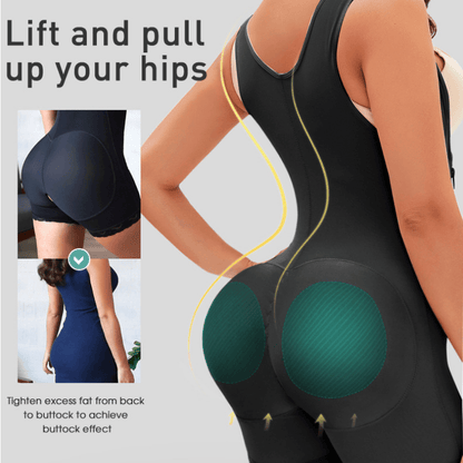 Women Underbust Slimming Shapewear Short Faja With Side Zipper